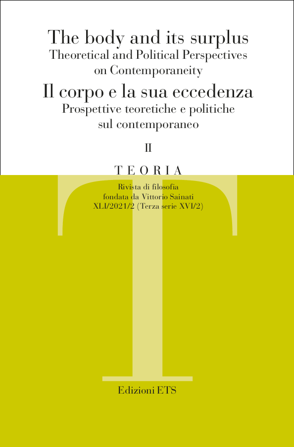 Il corpo e la sua eccedenza, the body and its surplus